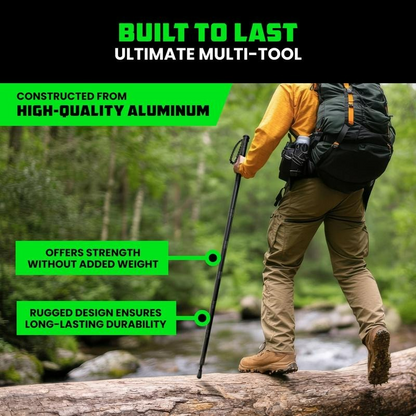 💥LAST DAY SALE 50%OFF💥 - Tactical Hiking Stick with Integrated Survival Kit