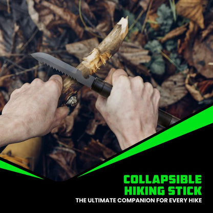 💥LAST DAY SALE 50%OFF💥 - Tactical Hiking Stick with Integrated Survival Kit